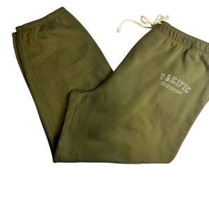 NWT Arizona Jean Co Plus Size Green Joggers Pants Pacific Northwest - Size XXL